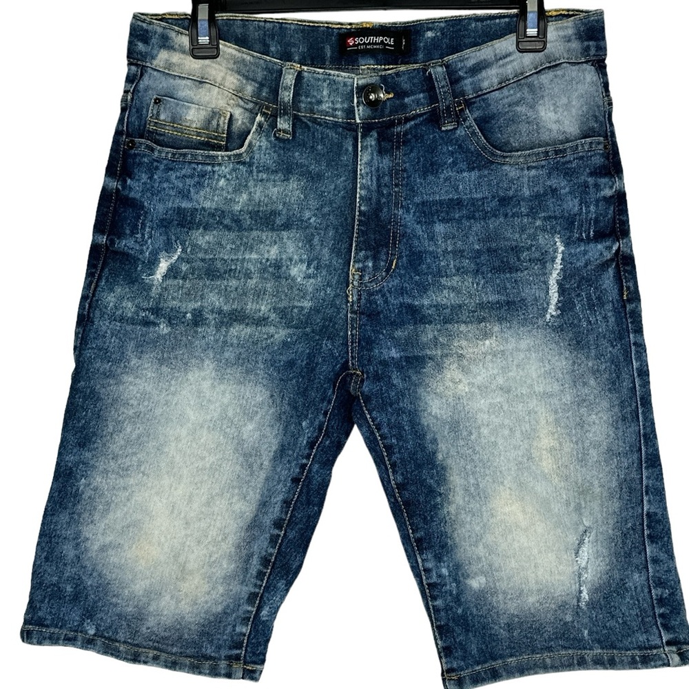 SOUTHPOLE Jean Shorts Slim Fit Men’s 32‎